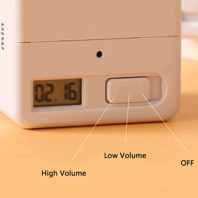 Cube Timer, Kitchen Timer for Time Management and Countdown Settings 15-20-30-60 Minutes