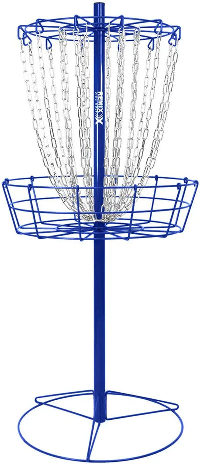Remix Double Chain Practice Basket for Disc Golf - Choose Your Color. Fun in the Sun, Fun for All.